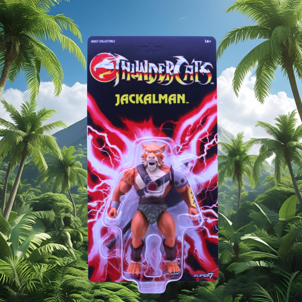 Thundercats Vintage Collection Jackalman | Super7 14 cm Figur | Neu & OVP